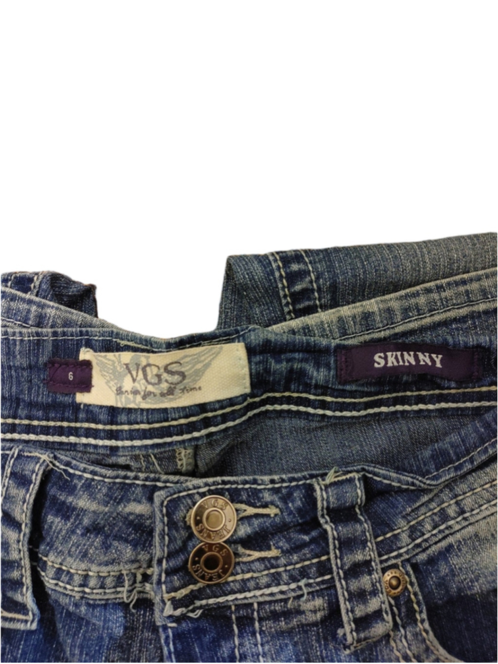 Vigoss Jeans Size 6 - Picture 2 of 2